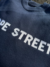 Load image into Gallery viewer, Spellout Knit Jumper (Navy)
