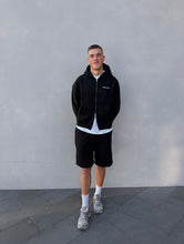 Load image into Gallery viewer, ZIP UP HOODIE (black)