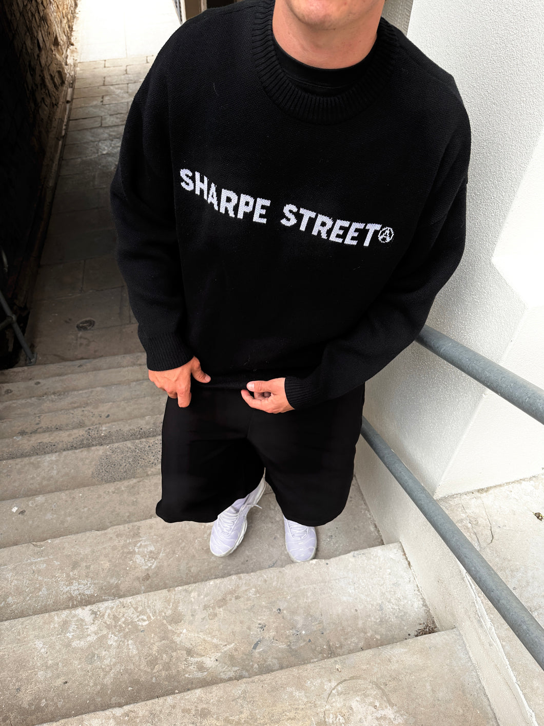 KNIT JUMPER (BLACK)