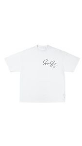 25’ SCRIPT TEE (WHITE)