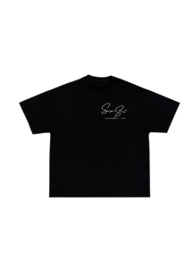 25’ SCRIPT TEE (BLACK)