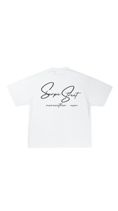 25’ SCRIPT TEE (WHITE)