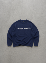 Load image into Gallery viewer, Spellout Knit Jumper (Navy)
